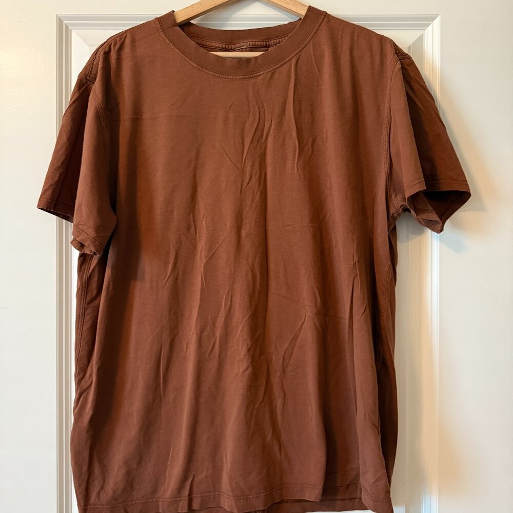 lululemon athletica brown/copper "All Yours" Tee